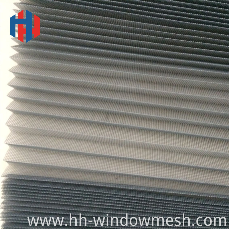 18*16 customeized printing mosquito proof fireproof fiberglass window and door screen pleated insect fly netting mesh